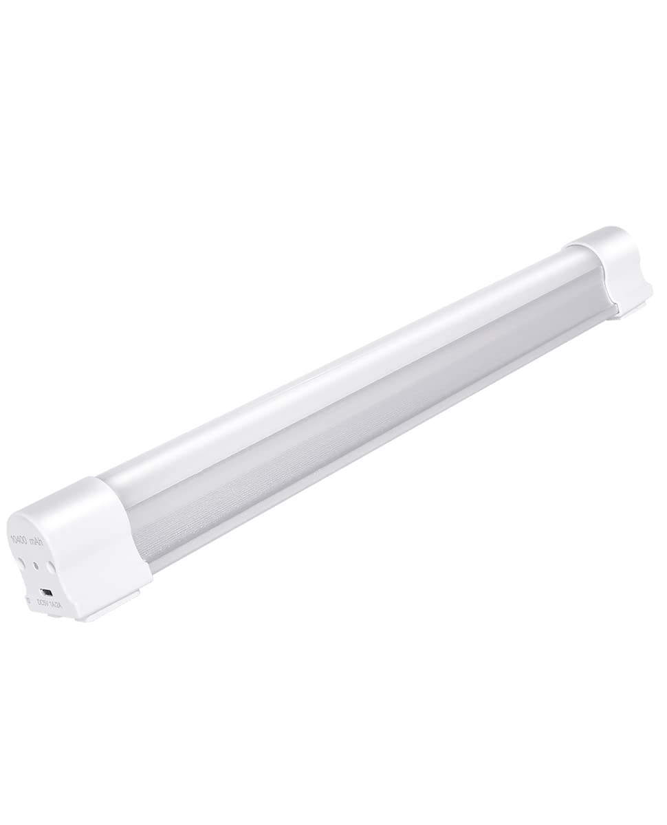 LED Tube Magnetic Work Light 6000Lumens 10400mAh USB Rechargeable G920