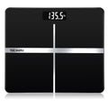Black Digital Bathroom Scale with Backlit Display G749475