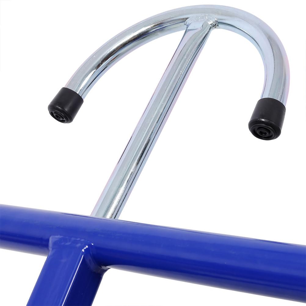 Folding Steel Bumper Stand, 200 LBS Capacity Adjustable with Extendable Arms N642784