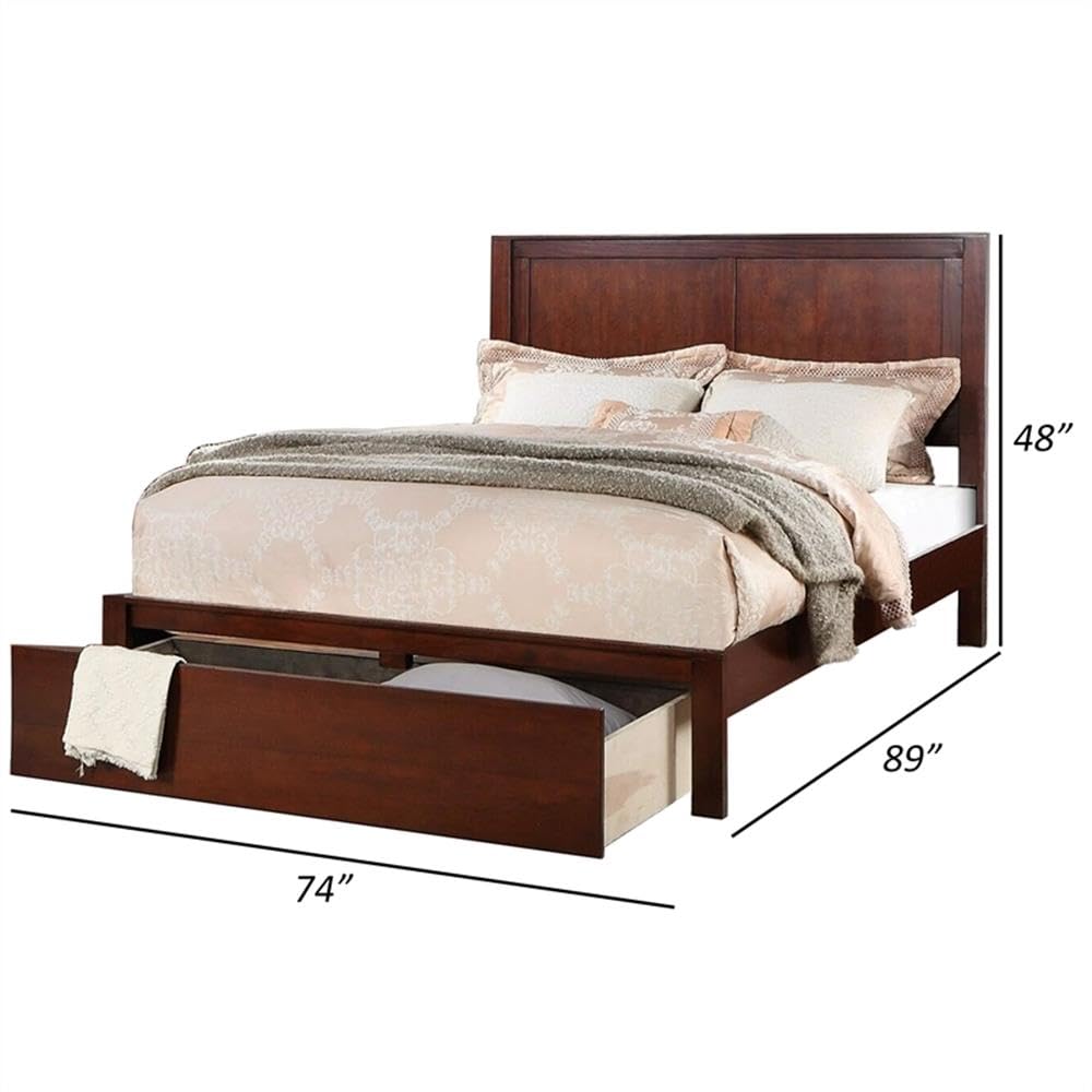 California King Panel Bed with Storage Drawers X730