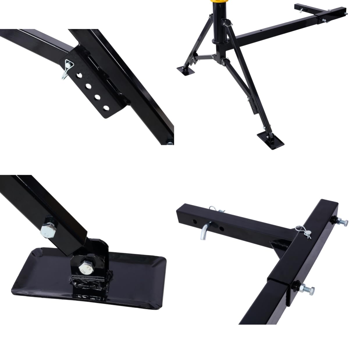 1000 lbs Hydraulic Truck Bed Crane Hoist Q90811