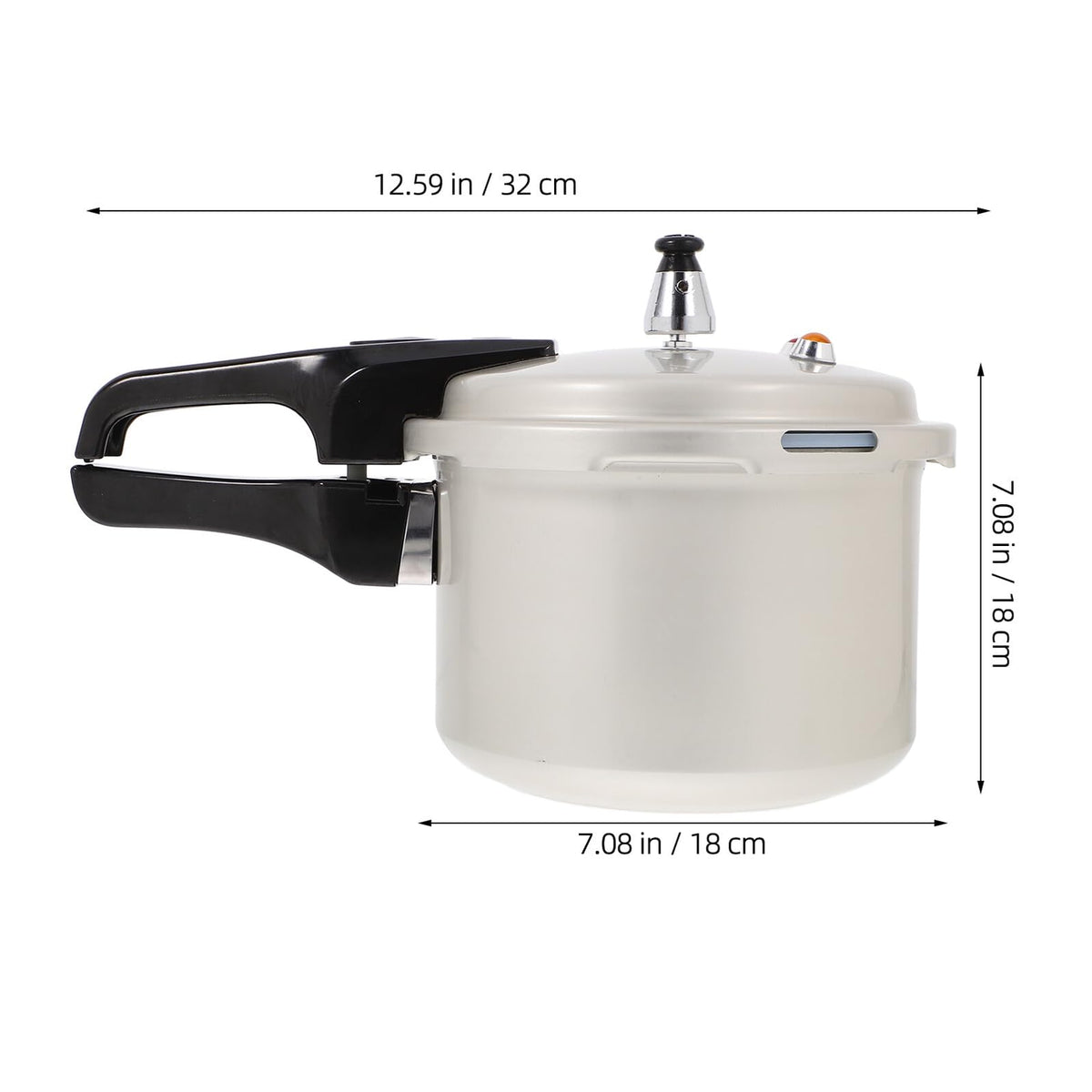 Pressure Cooker 3l Aluminum Pot with Handle R6934