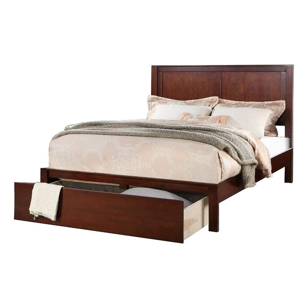 California King Panel Bed with Storage Drawers X730
