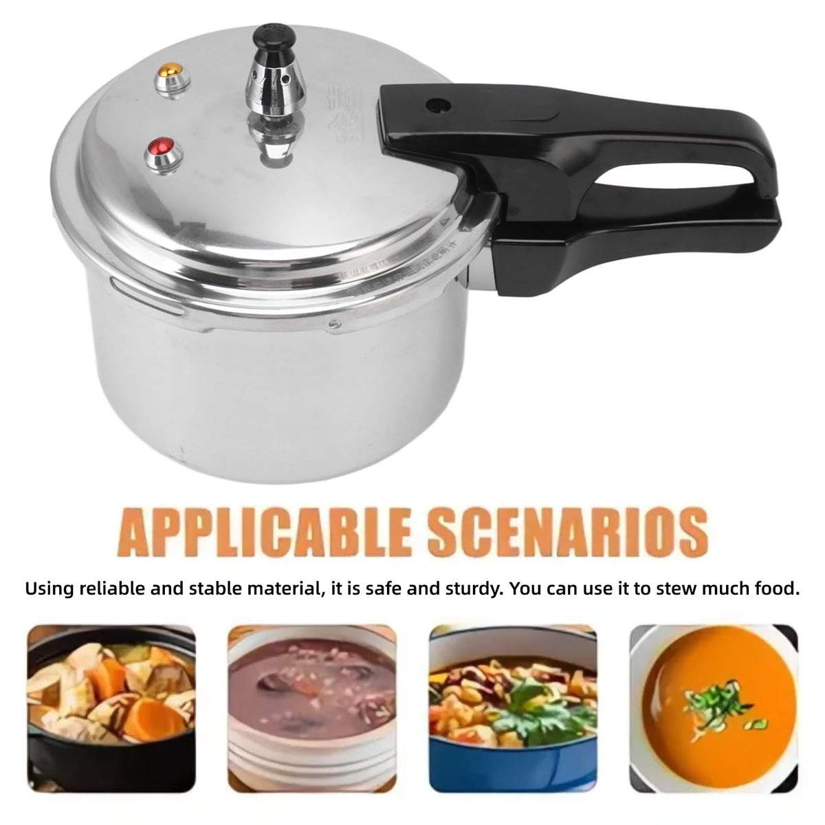 3L Stainless Steel Pressure Cooker I962235