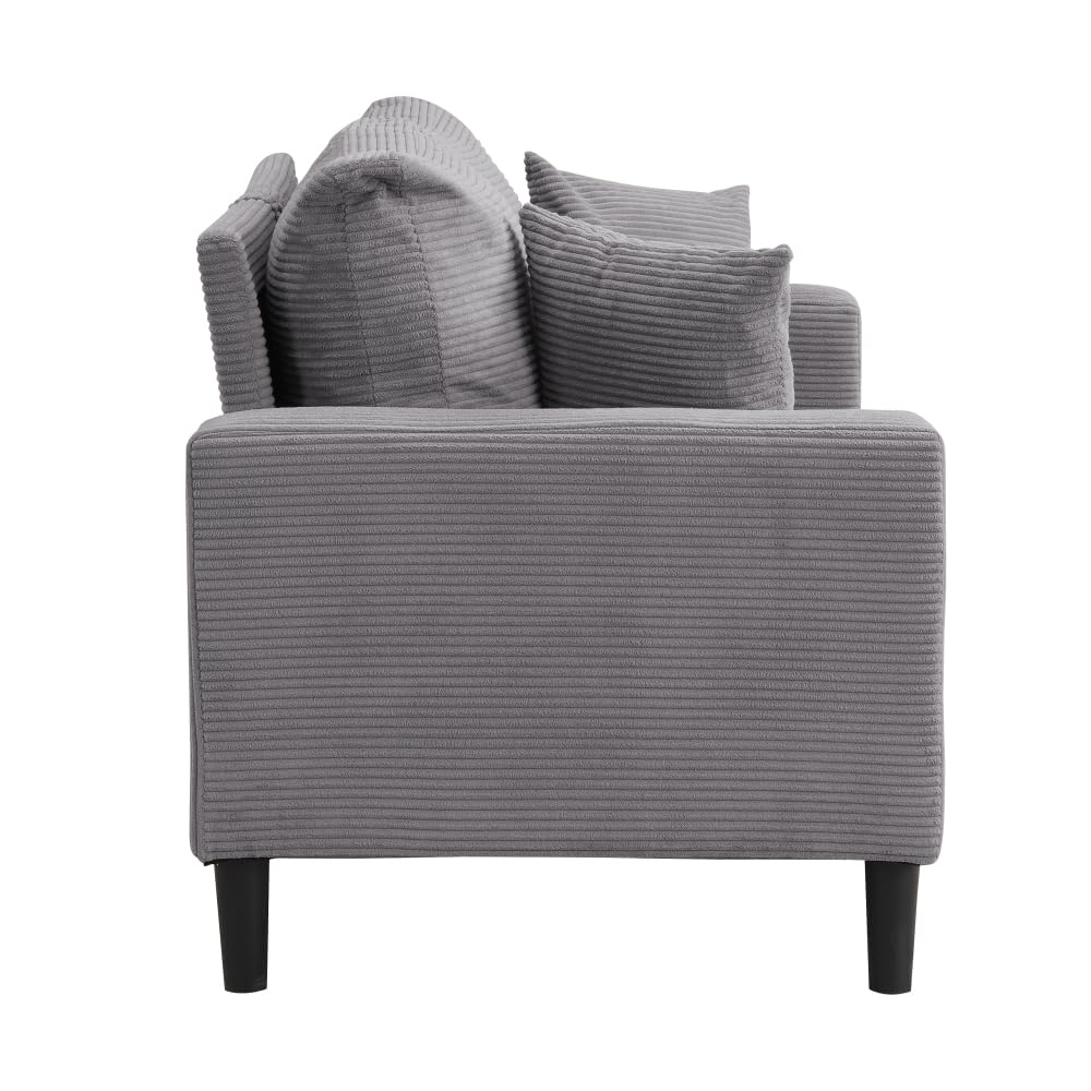 Light Gray 2 Seat Upholstered Sofa X8492
