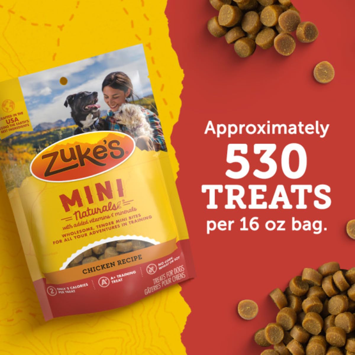 Real Chicken Dog Training Treats 16 oz W60765