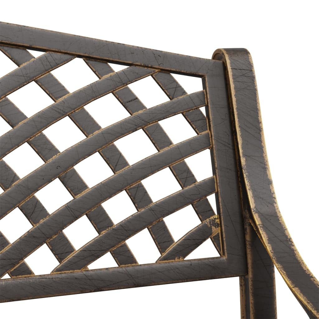 Bronze Cast Iron Garden Bench E45142