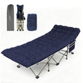 Folding Camping Cot Bed 32" Wide Oxford J539378