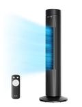 30-Inch Oscillating Tower Fan, 3 Speed, Black K714