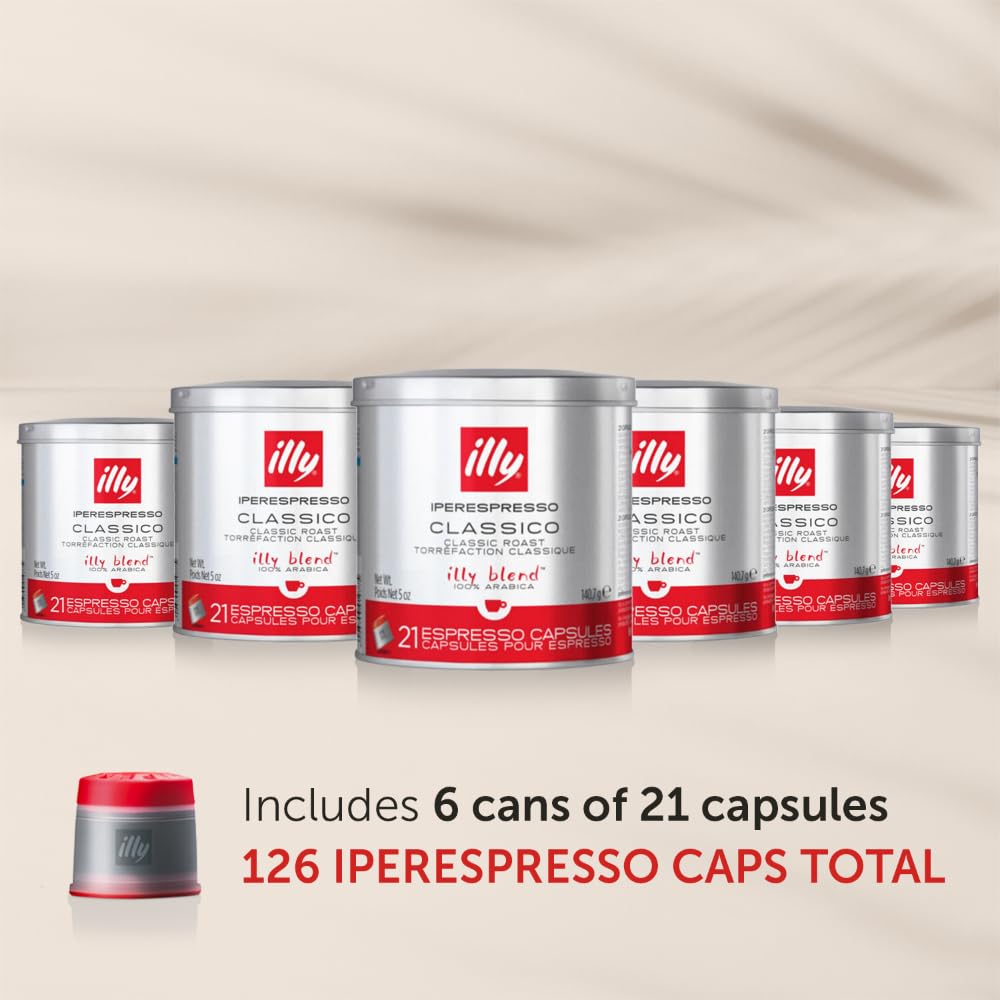 Medium Roast Coffee Capsules, 21 Count, 6 Pack B70735