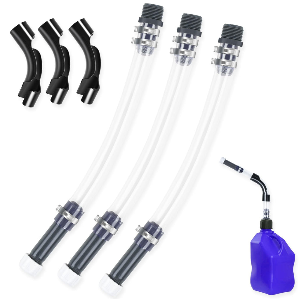 Gas Cans Fuel Jug Hose Kit 3 Pack Y552940