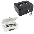 Fireproof Document Box with Key Lock Beige Q80259