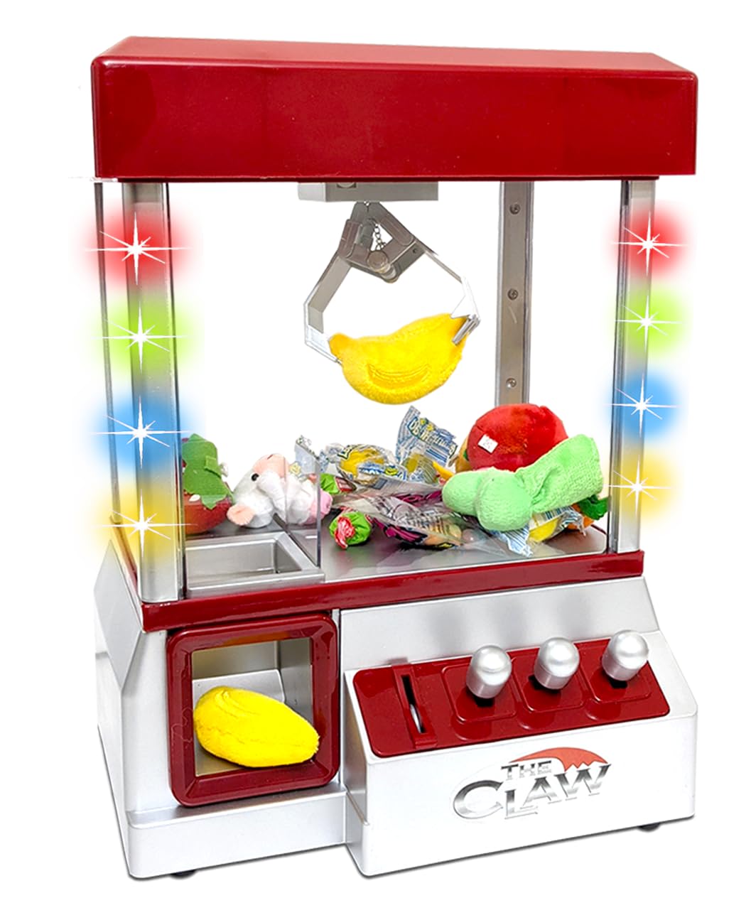 Electronic Arcade Claw Machine with LED Lights and Sound X5404