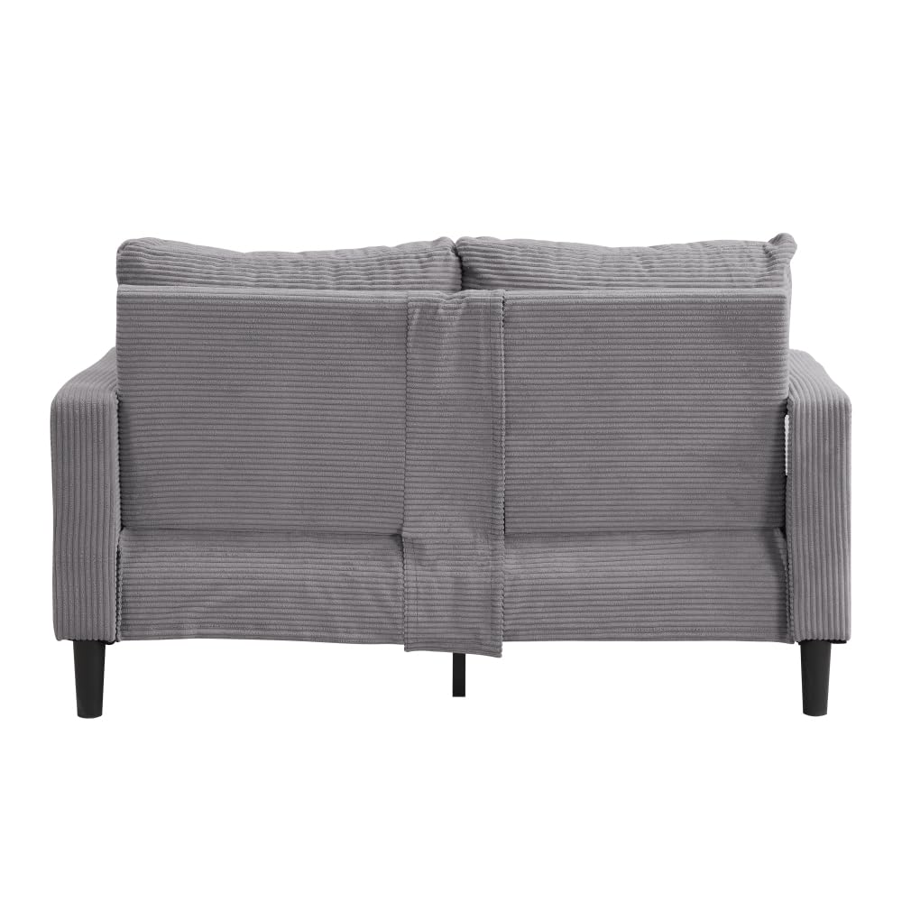 Light Gray 2 Seat Upholstered Sofa X8492