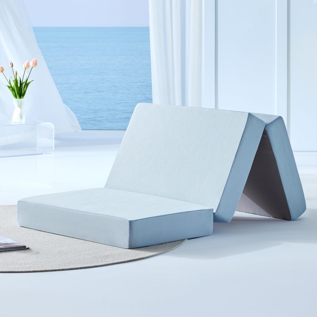 6 Inch Cooling Memory Foam Folding Mattress X94630