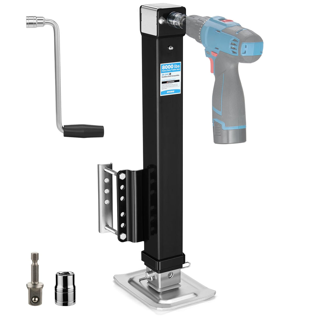 8000 lbs Heavy Duty Trailer Jack W9919