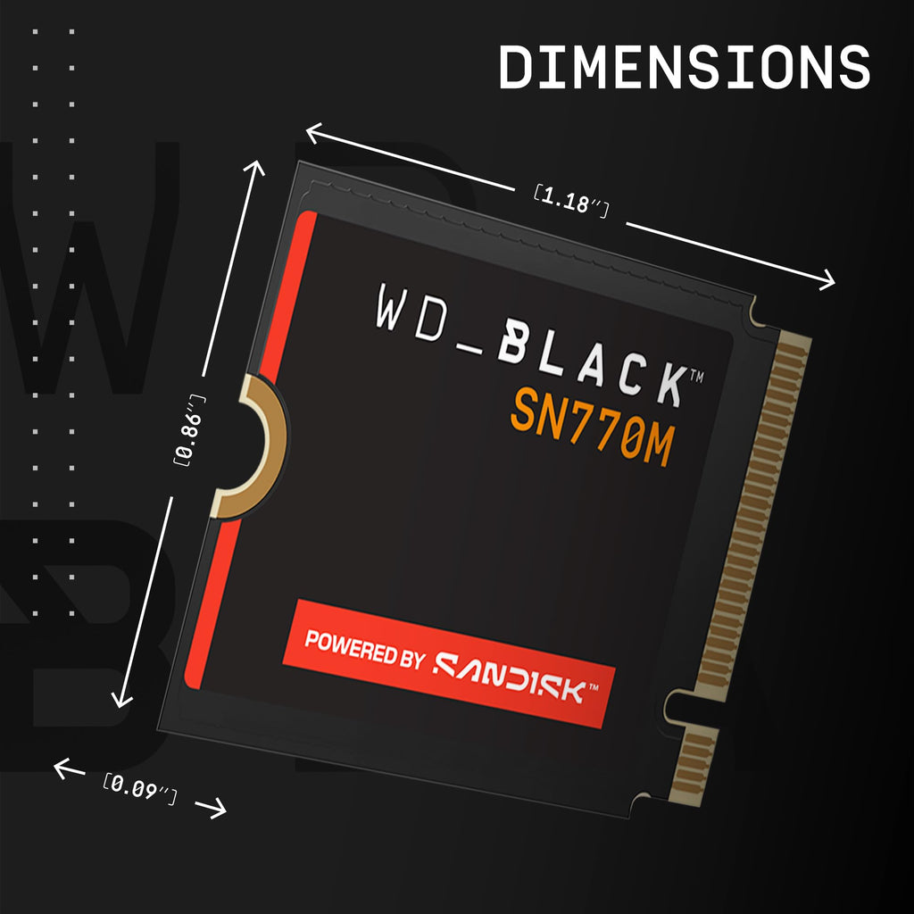 2TB M.2 2230 NVMe SSD PCIe Gen 4.0 T629