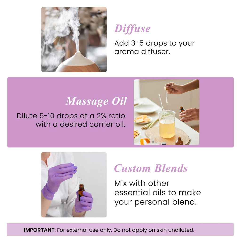 Lavender and Lemon Essential Oils 2 x 4 Fl Oz G18928