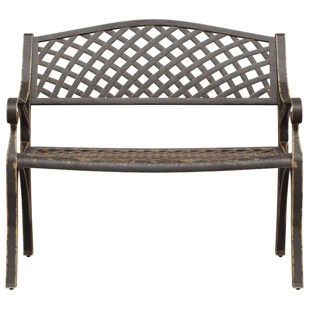 Bronze Cast Iron Garden Bench E45142