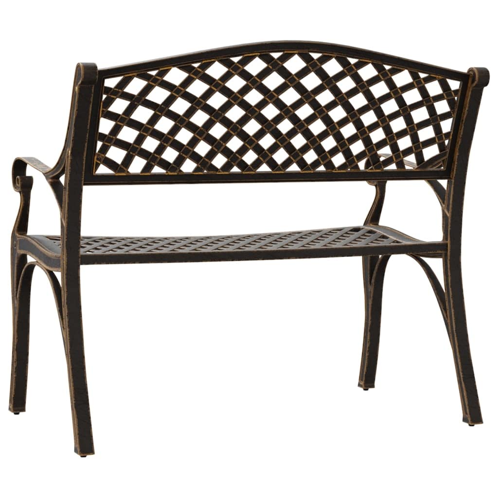 Bronze Cast Iron Garden Bench E45142