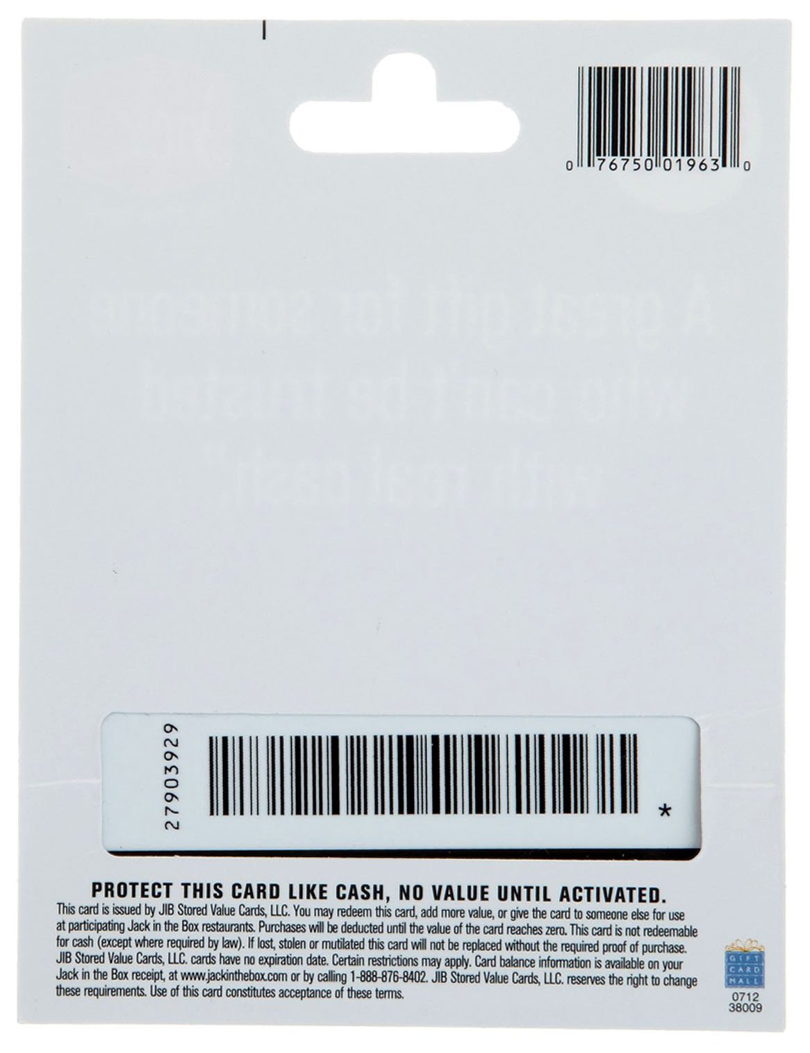 Gift Card D715