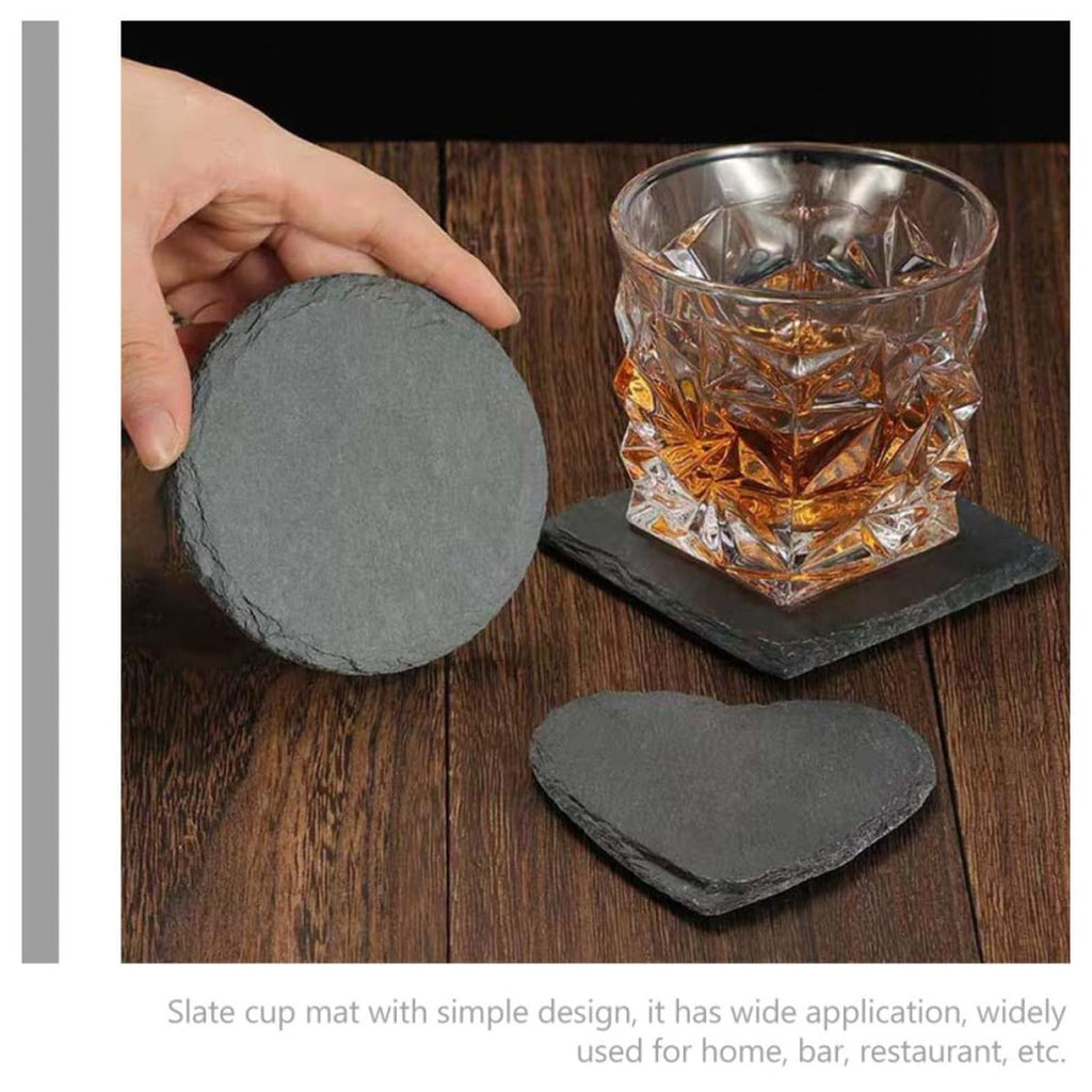 Natural Stone Coasters Set E260274