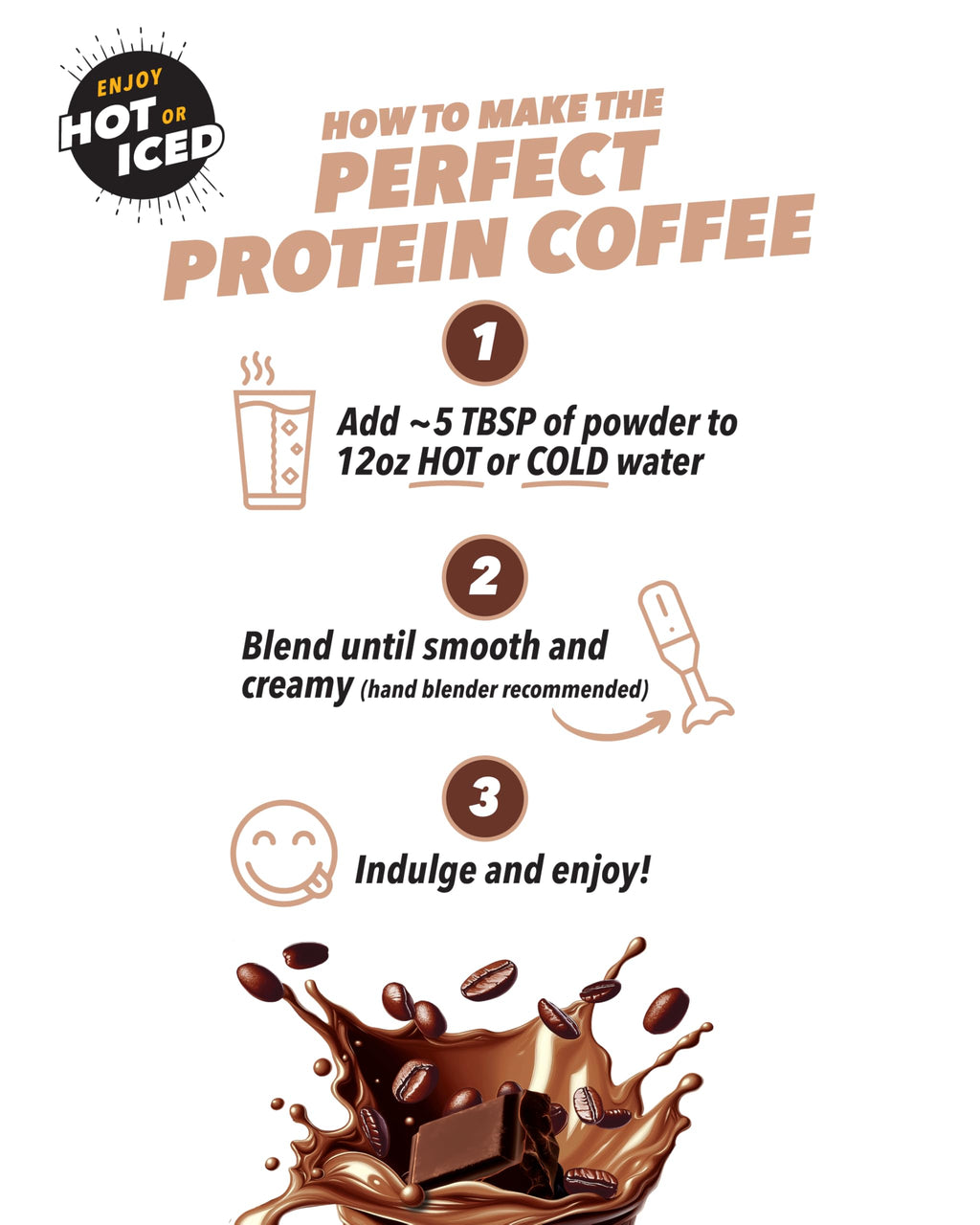 Instant Coffee Mocha 25g Protein 14oz S2241