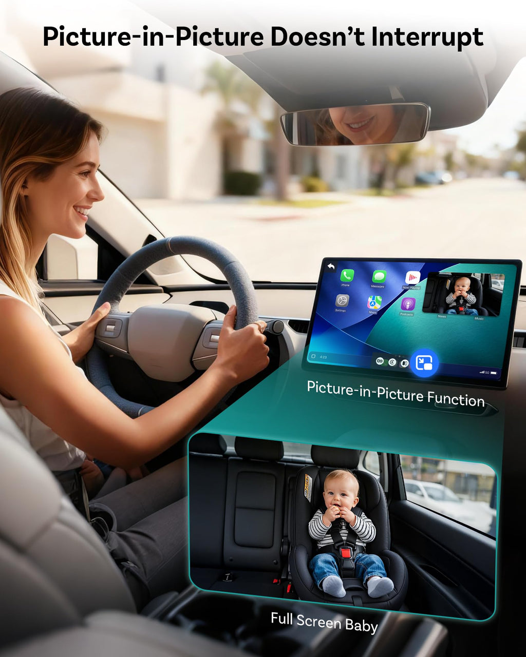 Baby Car Camera with HD Night Vision M239766