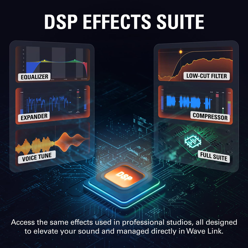 USB Audio Interface and DSP Mixer T893