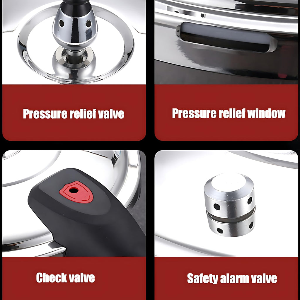 Stainless Steel 80KPA 3L Pressure Cooker S63243