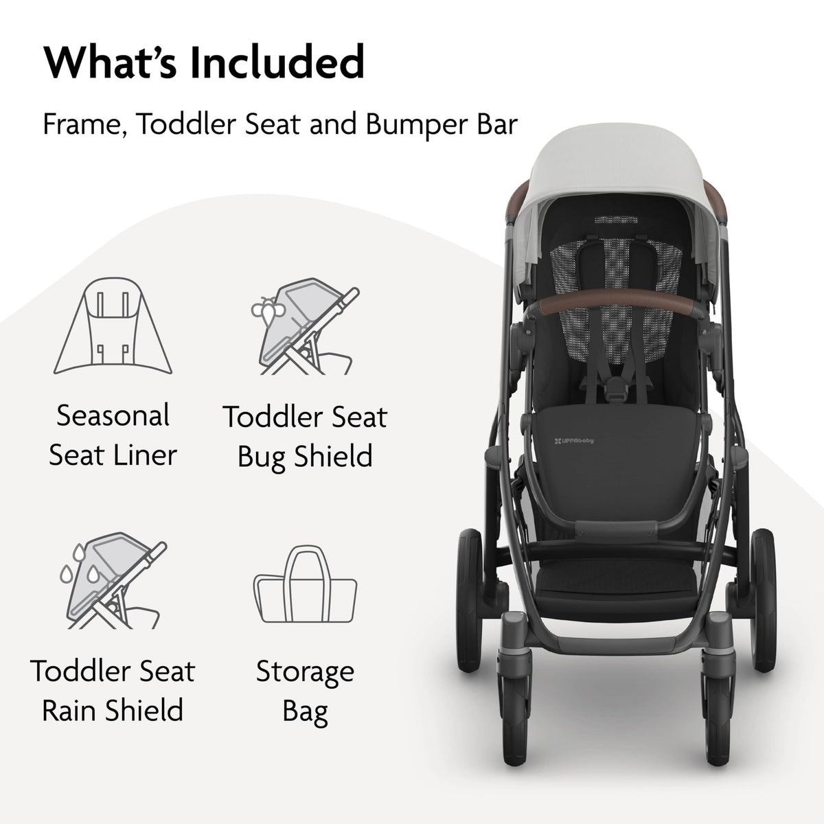Convertible Single-to-Double Stroller Y8606