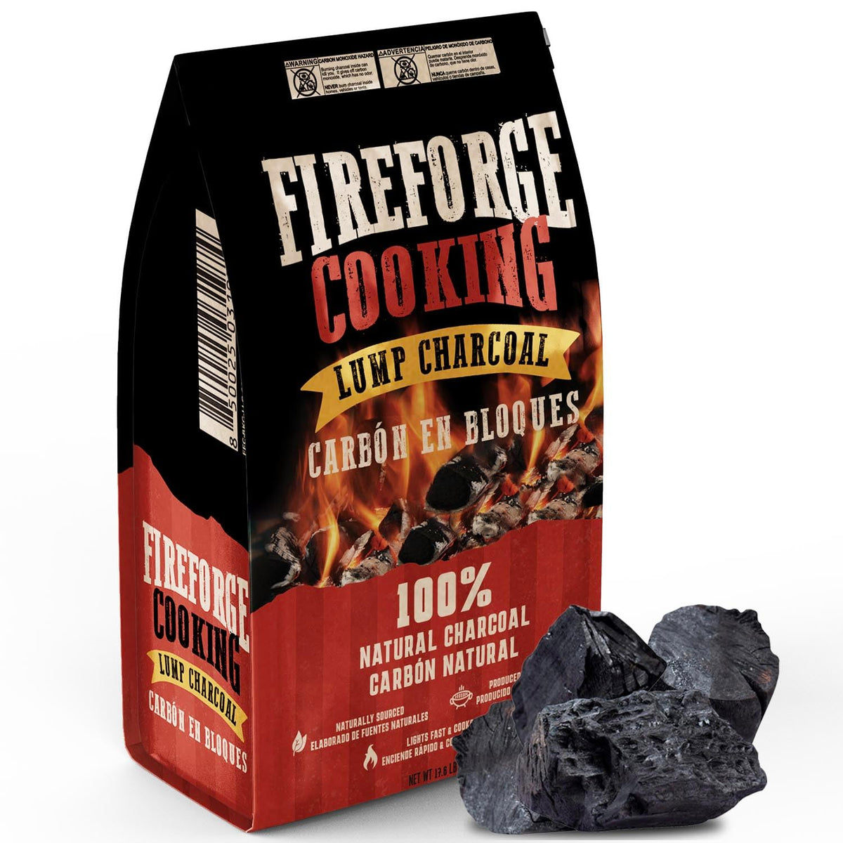 Wood Lump Charcoal 8kg F4103