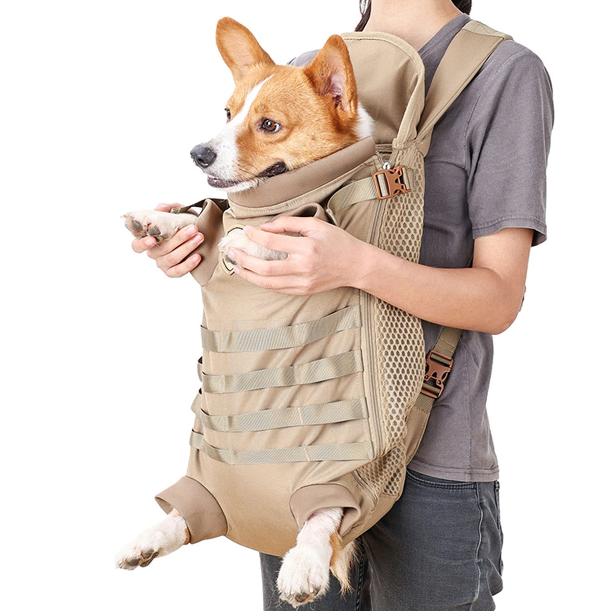 Tactical Dog Backpack Carrier W815232
