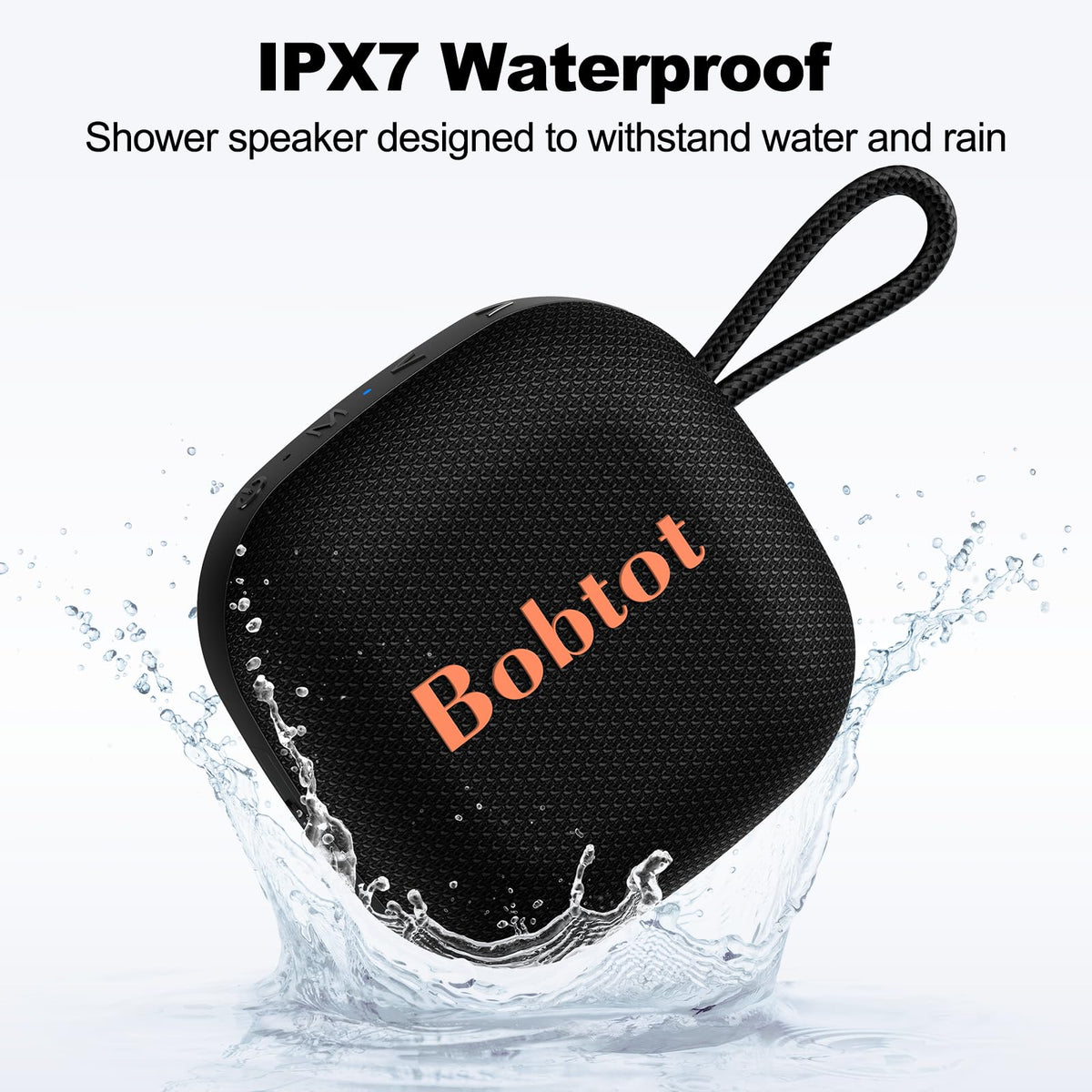 Black Portable Bluetooth Speaker L681328