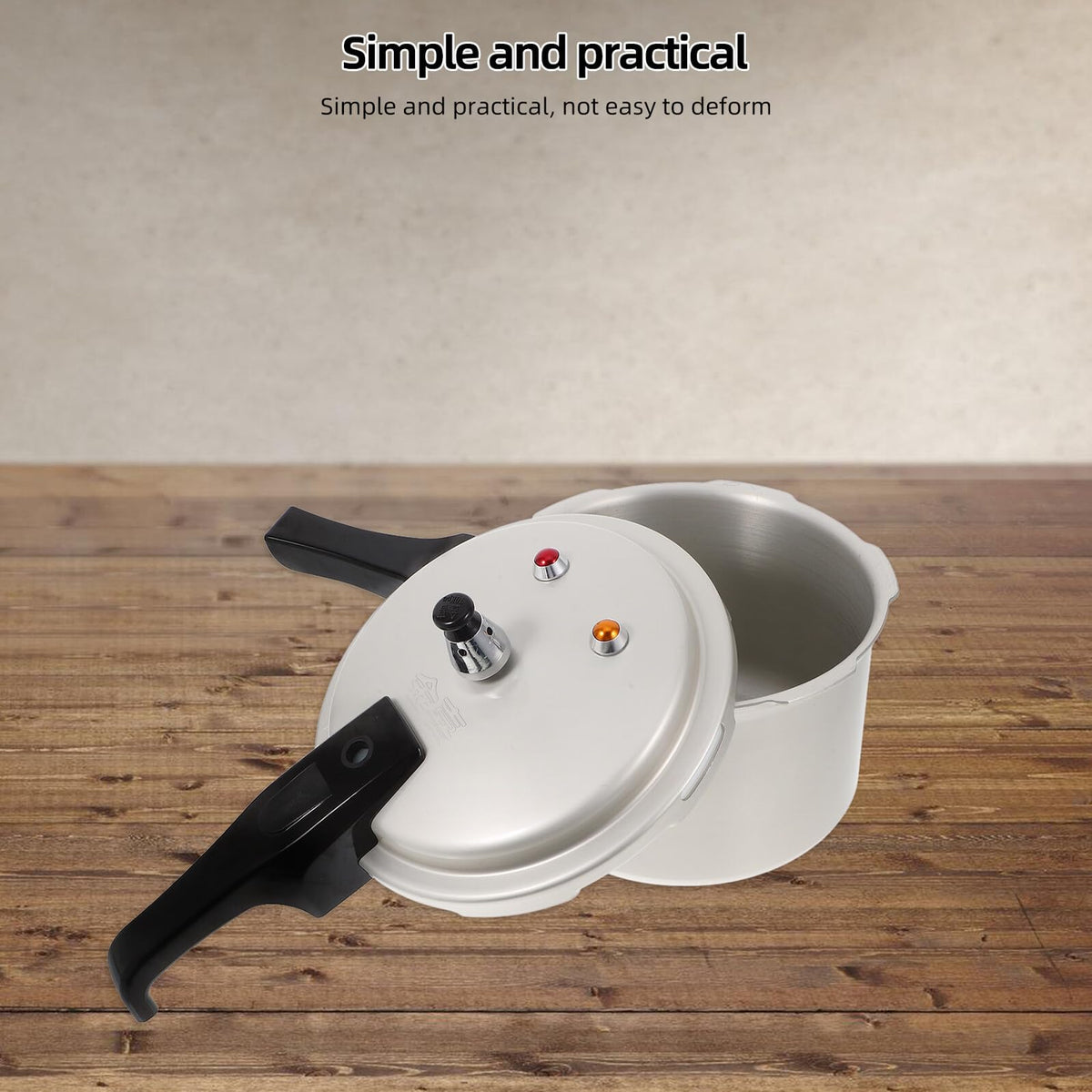 Pressure Cooker 3l Aluminum Pot with Handle R6934