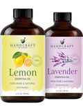 Lavender and Lemon Essential Oils 2 x 4 Fl Oz G18928