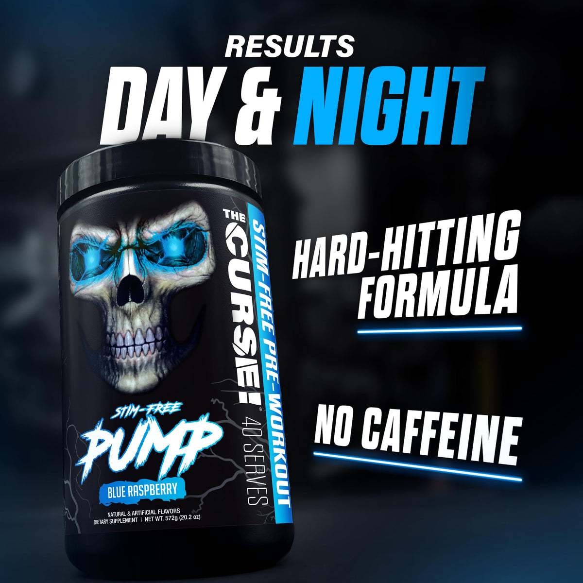 Stim-Free Pre Workout Powder Sour Candy 40 Servings R48769