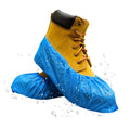 Blue Waterproof Disposable XL Shoe Covers F456