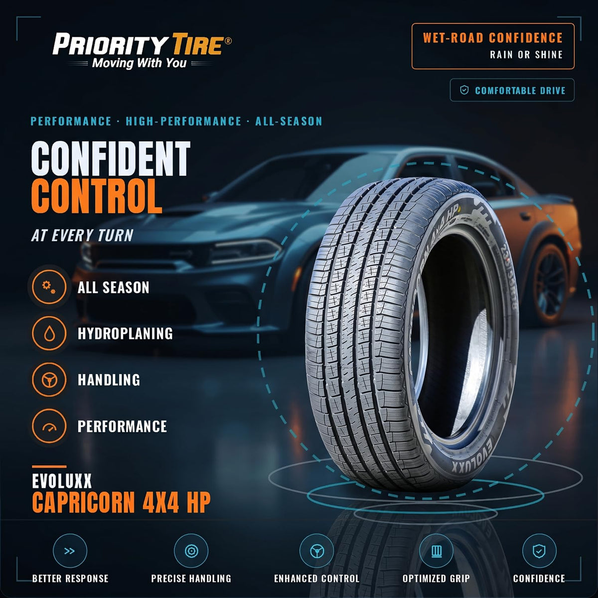 235/55R18 104V All Season XL Tire C7312