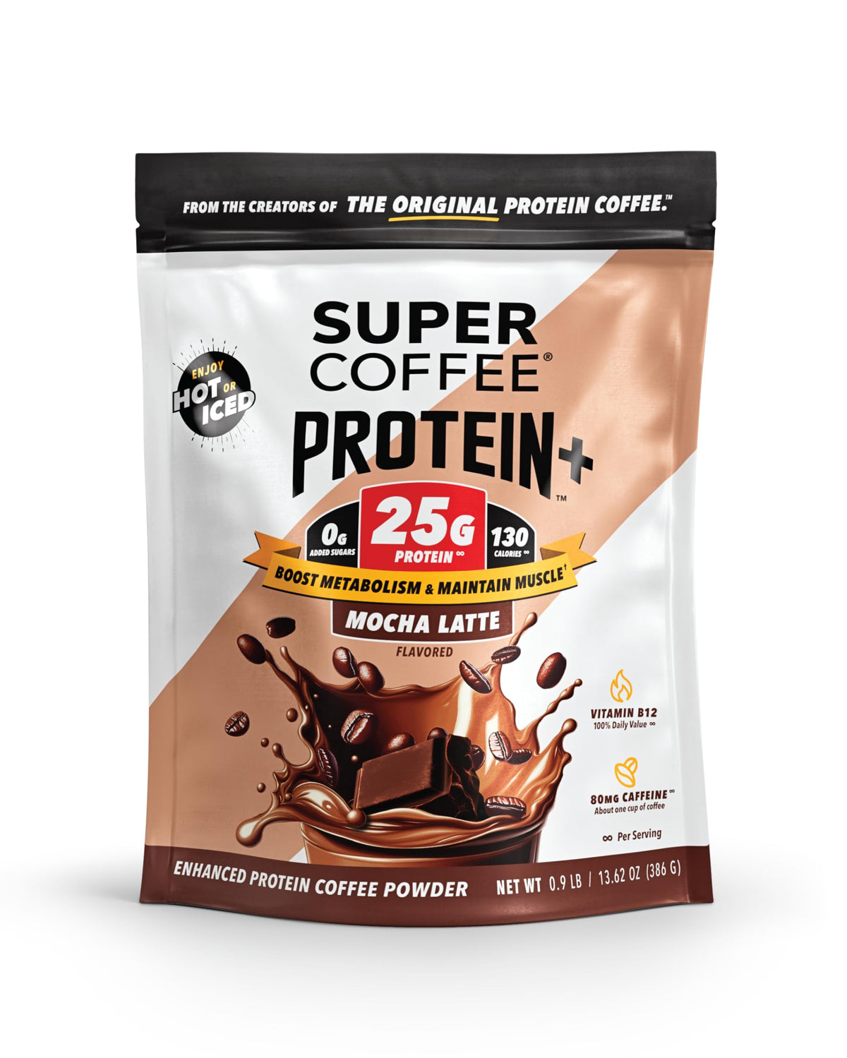 Instant Coffee Mocha 25g Protein 14oz S2241