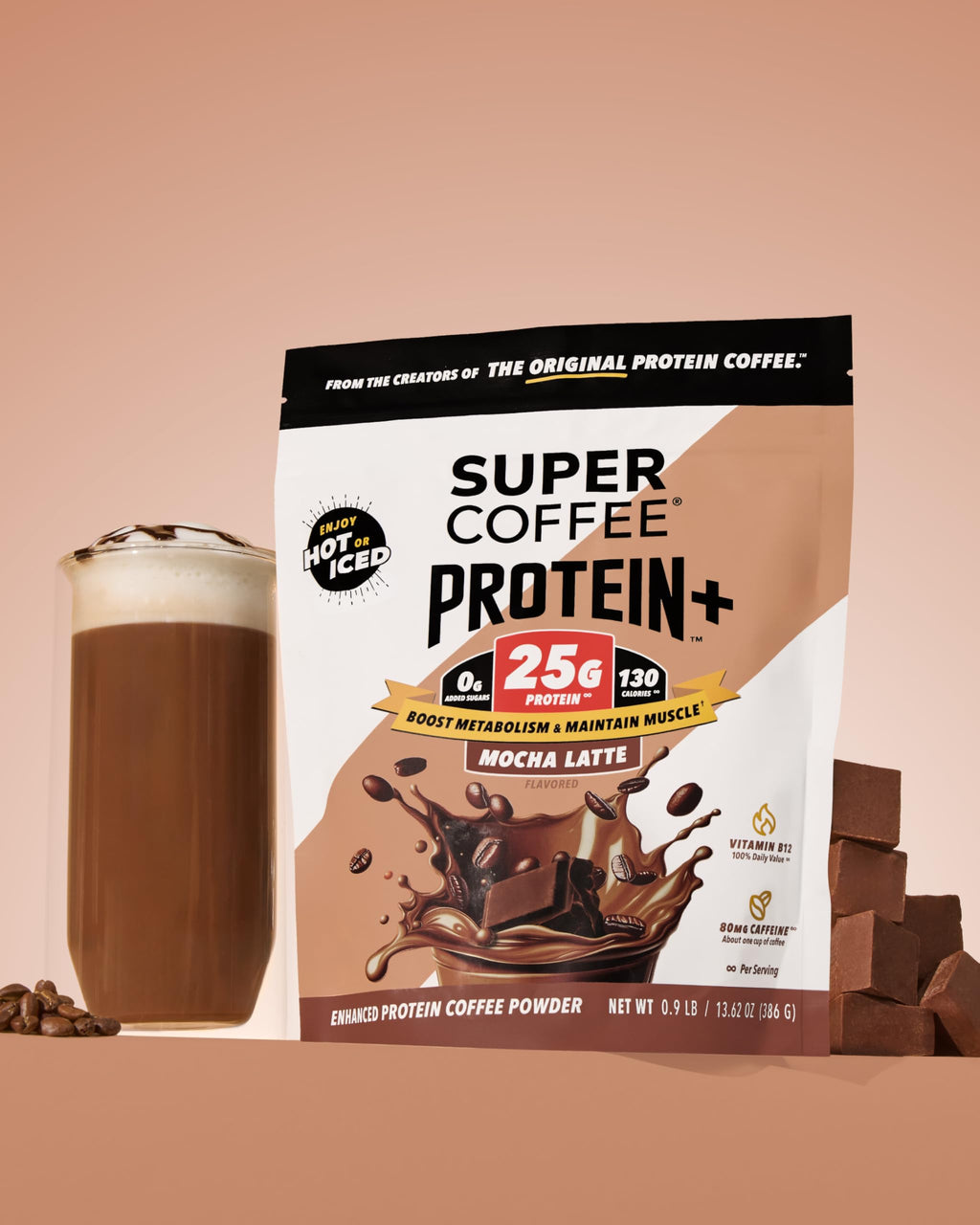 Instant Coffee Mocha 25g Protein 14oz S2241