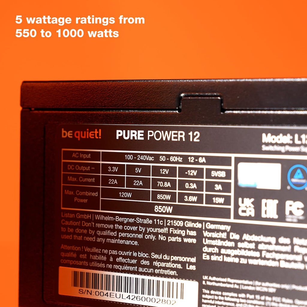 750W 80 Plus Gold ATX 3.1 Power Supply R168