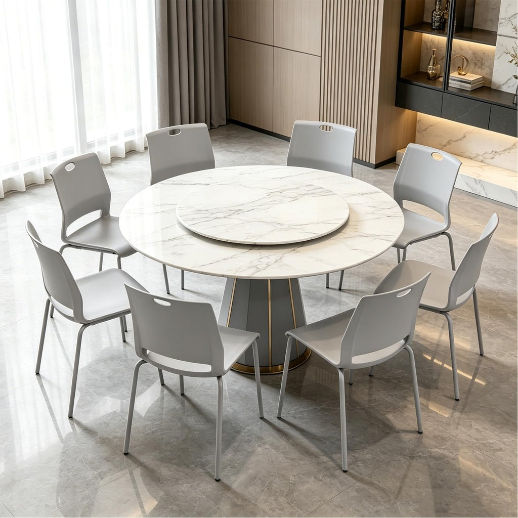 Grey Stacking Guest Chairs Set of 4 K5221