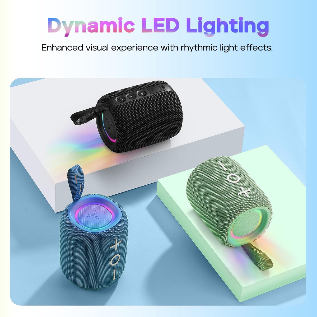 Portable Bluetooth Speaker 12W Black V29526