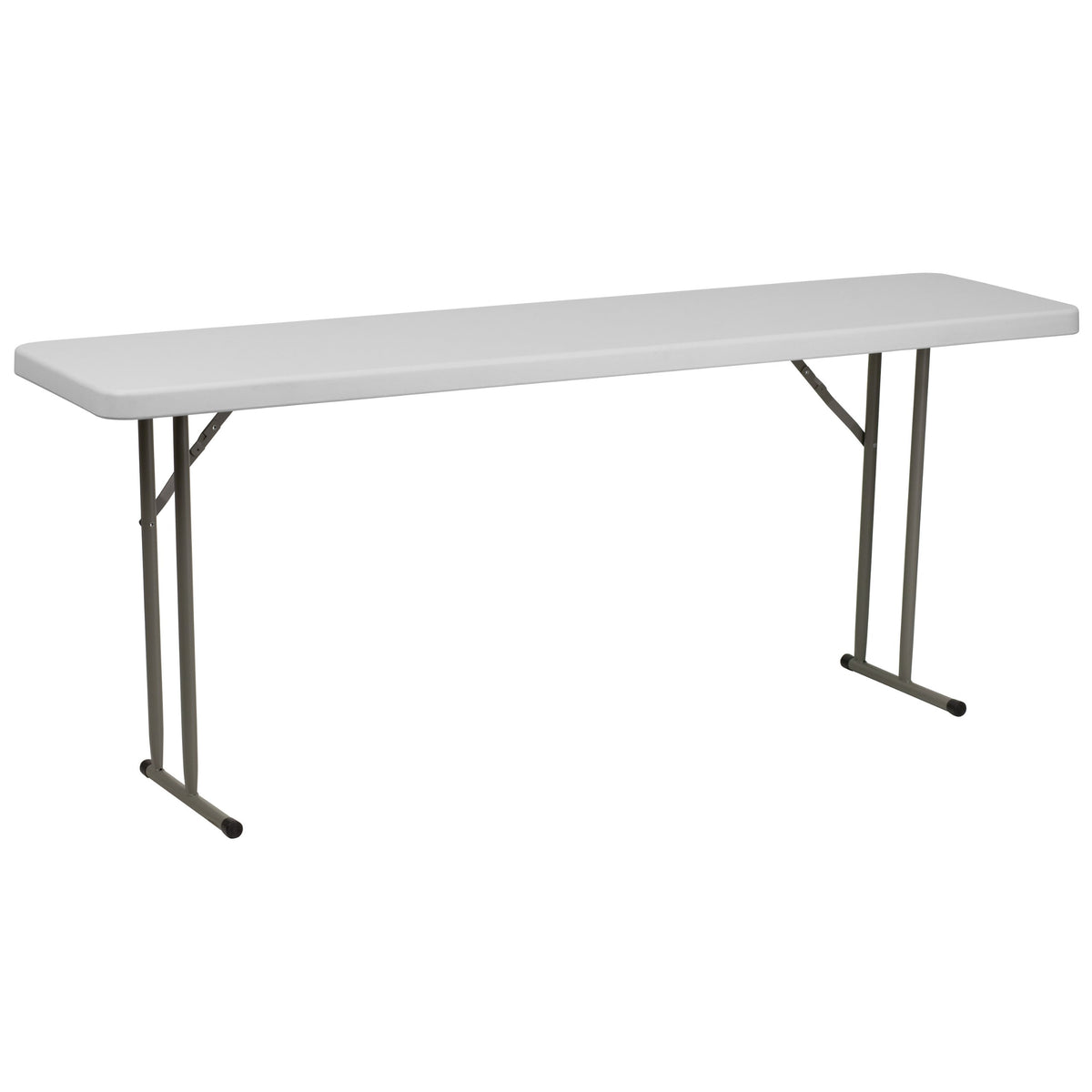 15 Pack 6-Foot Granite White Plastic Folding Table B739090