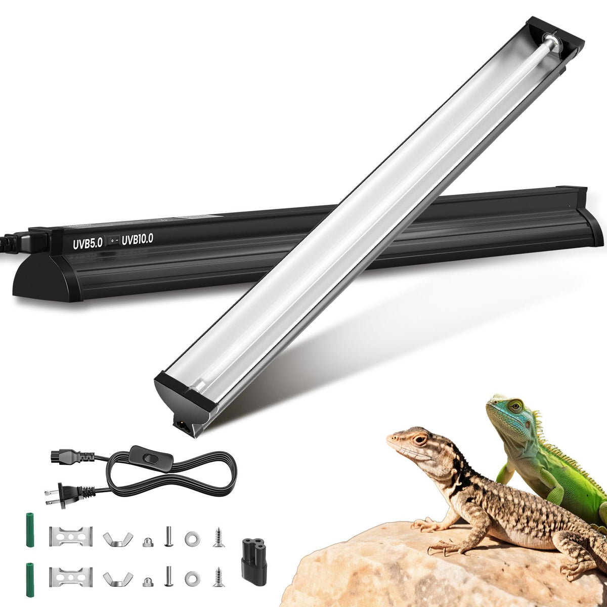 22'' 24W T5 UVB Reptile Light Combo Kit R717682