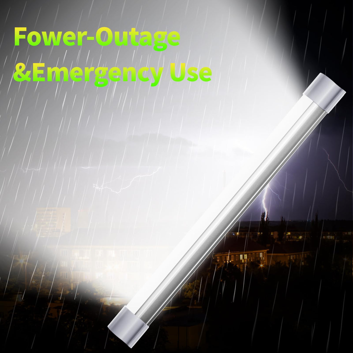 LED Tube Magnetic Work Light 6000Lumens 10400mAh USB Rechargeable G920