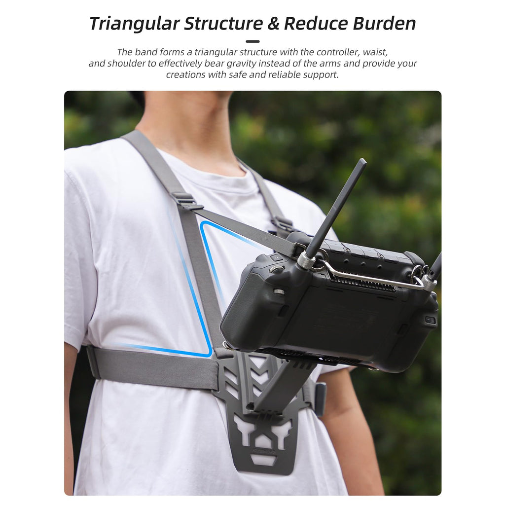 Handsfree Remote Control Chest Mount Straps A91276