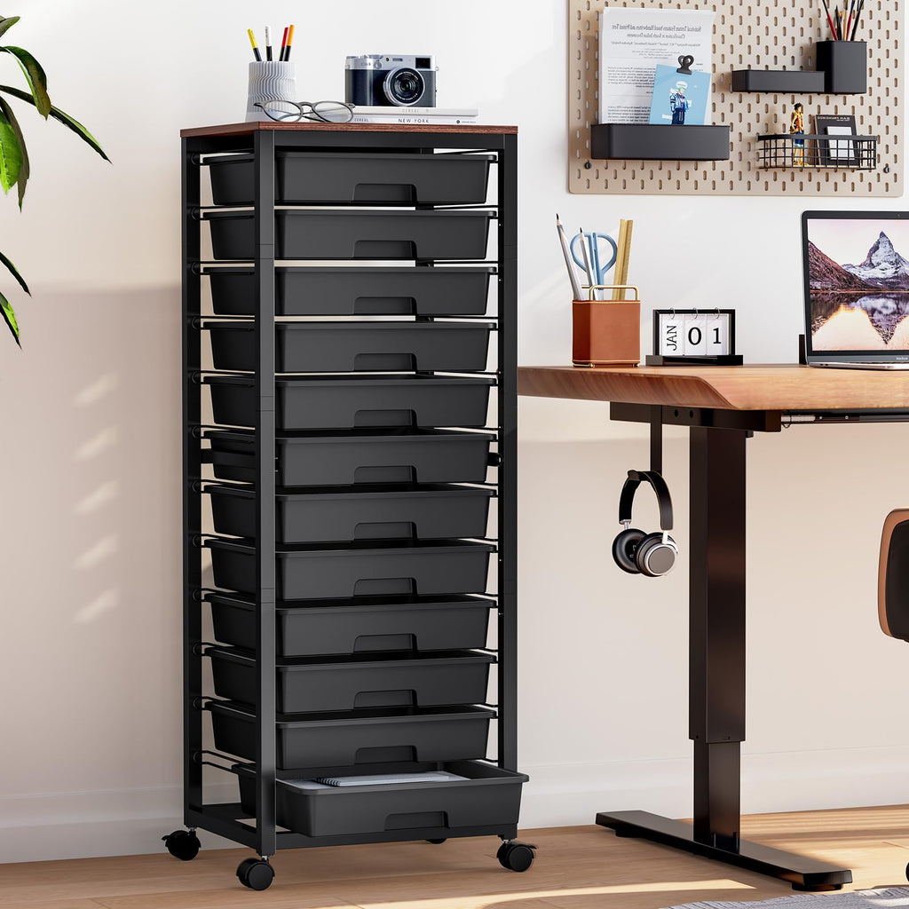 Rolling Cart with 12 Drawers H672669