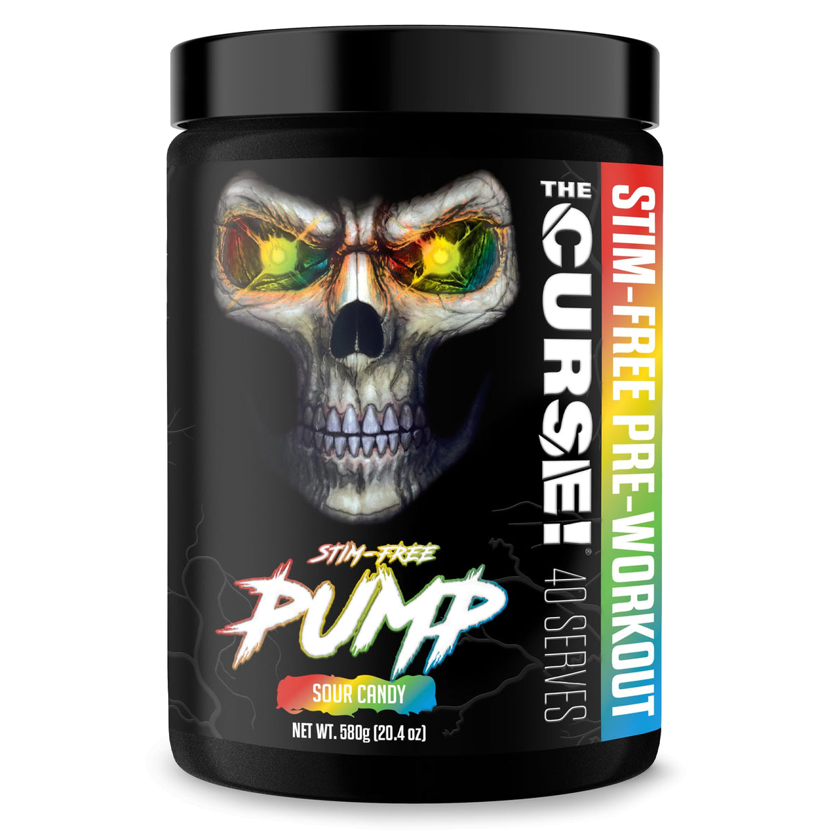 Stim-Free Pre Workout Powder Sour Candy 40 Servings R48769